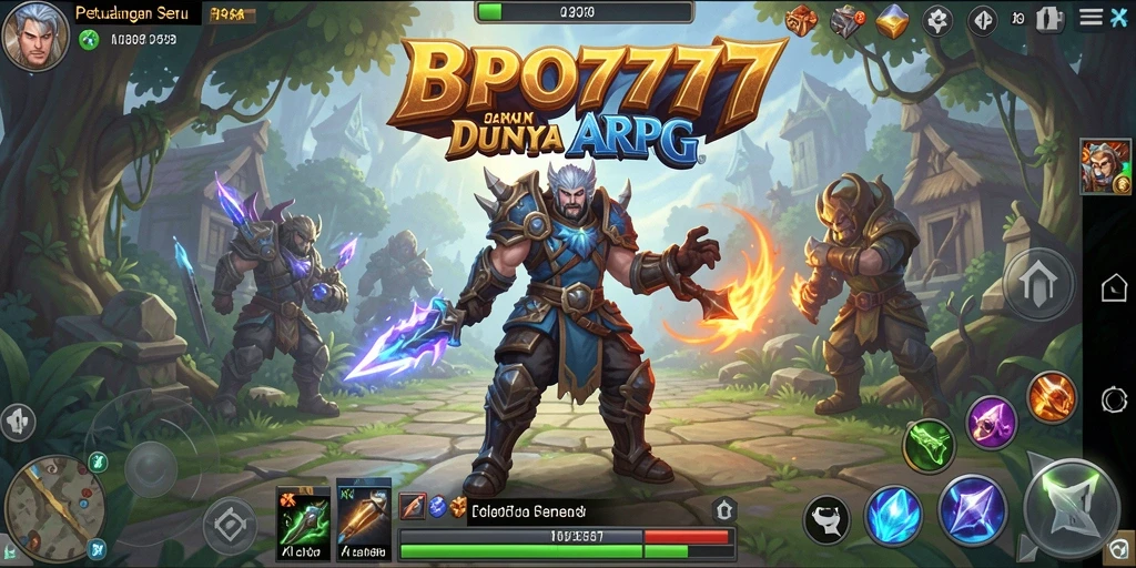 Tampilan menarik dari gameplay seru BPO777