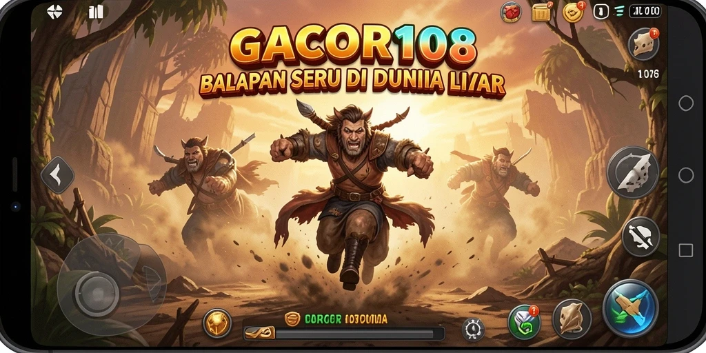 Tampilan balapan intens di GACOR108 dengan grafik yang menakjubkan.