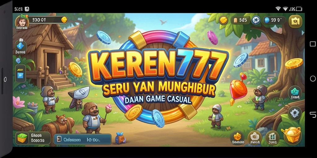Tampilan menakjubkan dalam KEREN777 dengan gameplay yang seru.