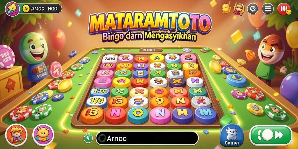 Gameplay seru Bingo di MATARAMTOTO dengan tampilan menarik.