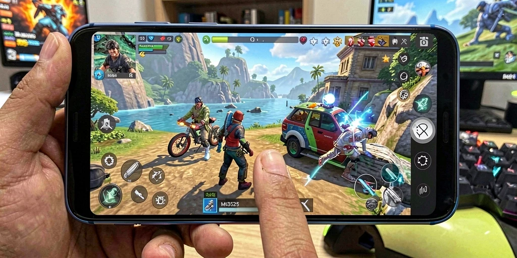 Gameplay seru dan warna-warni di MG525.