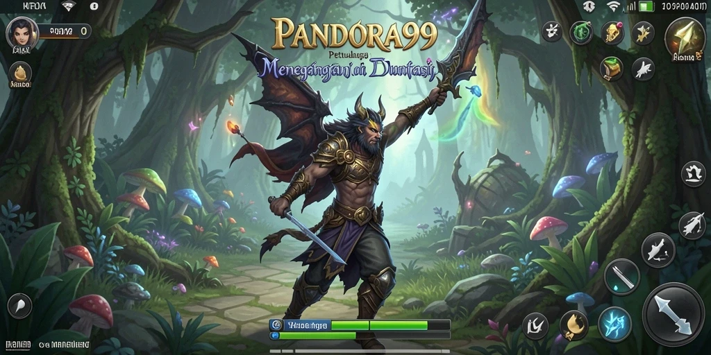 Tangkapan layar gameplay PANDORA99 menampilkan petualangan yang menegangkan dan visual yang memukau.