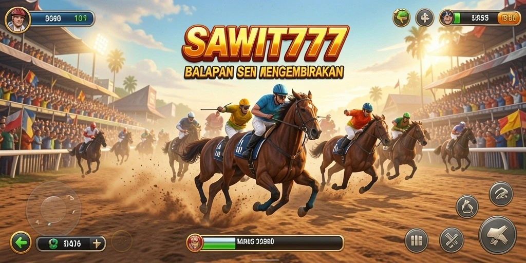 Gameplay seru SAWIT777 yang menampilkan aksi balap cepat dan mendebarkan.
