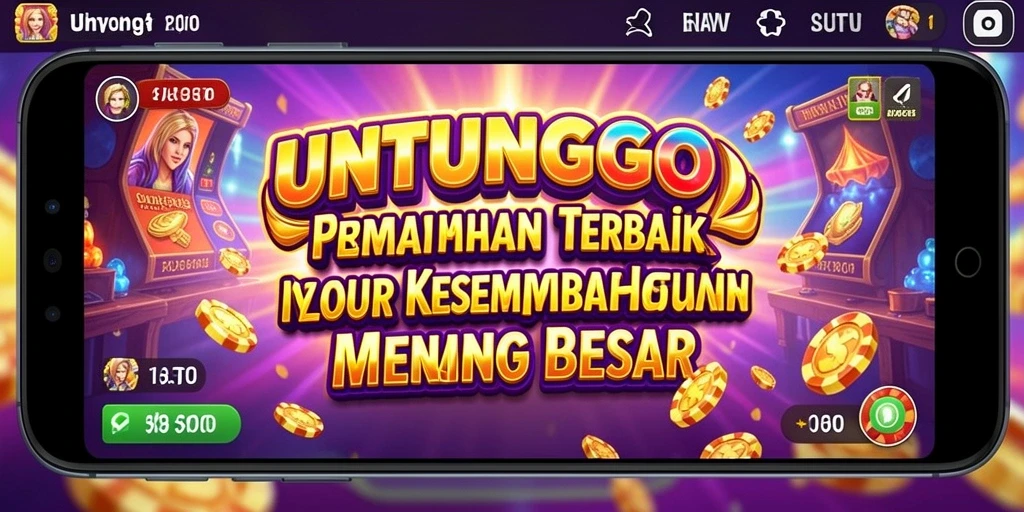 Tampilan menarik dari gameplay Slot UNTUNGGO dengan efek visual menakjubkan.