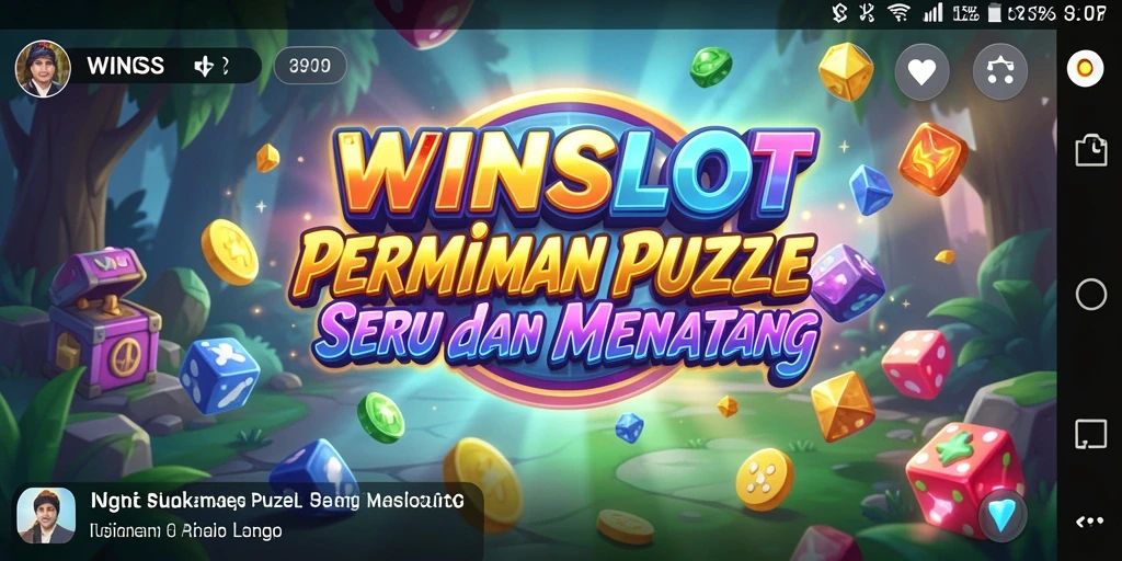 Tampilan gameplay seru dan menyenangkan dari WINSLOT.